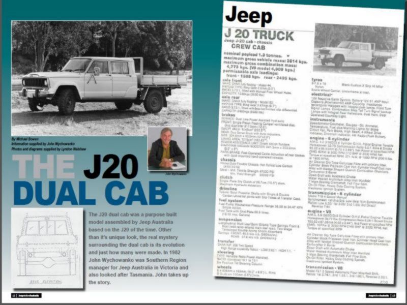 J20 Dual Cab Jeep Trucks in Australia