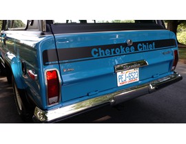 1982 Jeep Cherokee Chief Restoration Modified 29