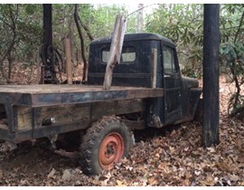 1948 Willys 4wd Stake Bed Pickup 1