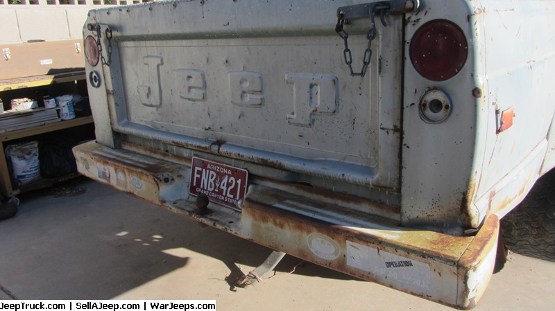 1970 Jeep Gladiator Kaiser Willys J3000 Custom Cab 4x4 7