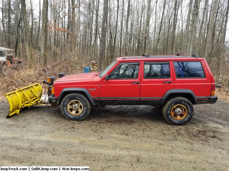 1996 Jeep Cherokee Plow Truck 1