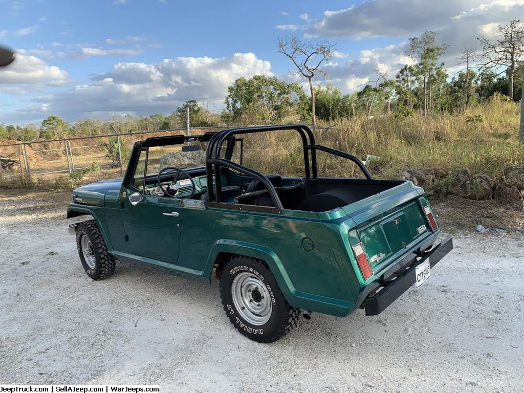 1967 Jeepster Commando Half Cab Pickup 7