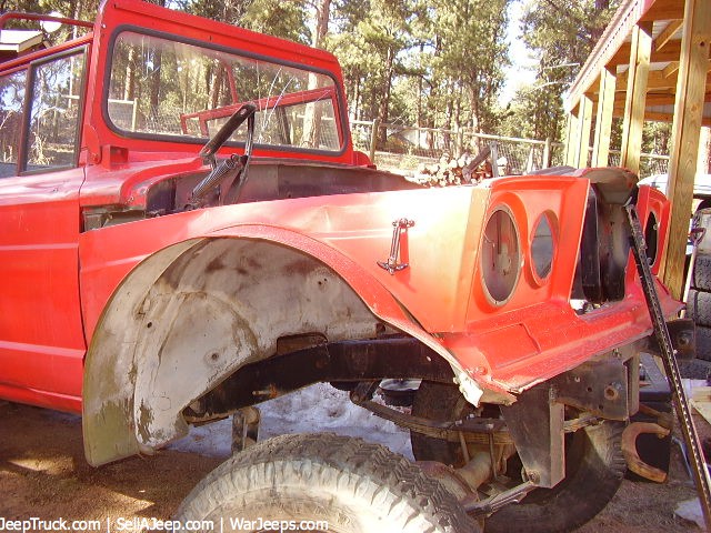 Parting Out Kaiser Jeep M715