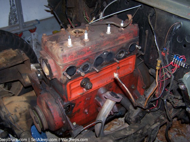 L 4-134 Motor Block and T 90 Transmission
