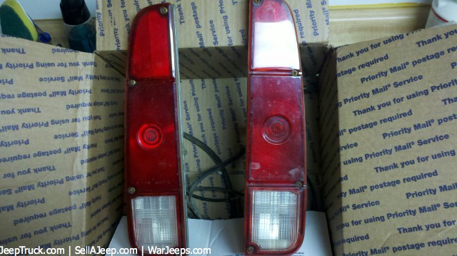 1978 Jeep J10 Truck Bed Tail Lights