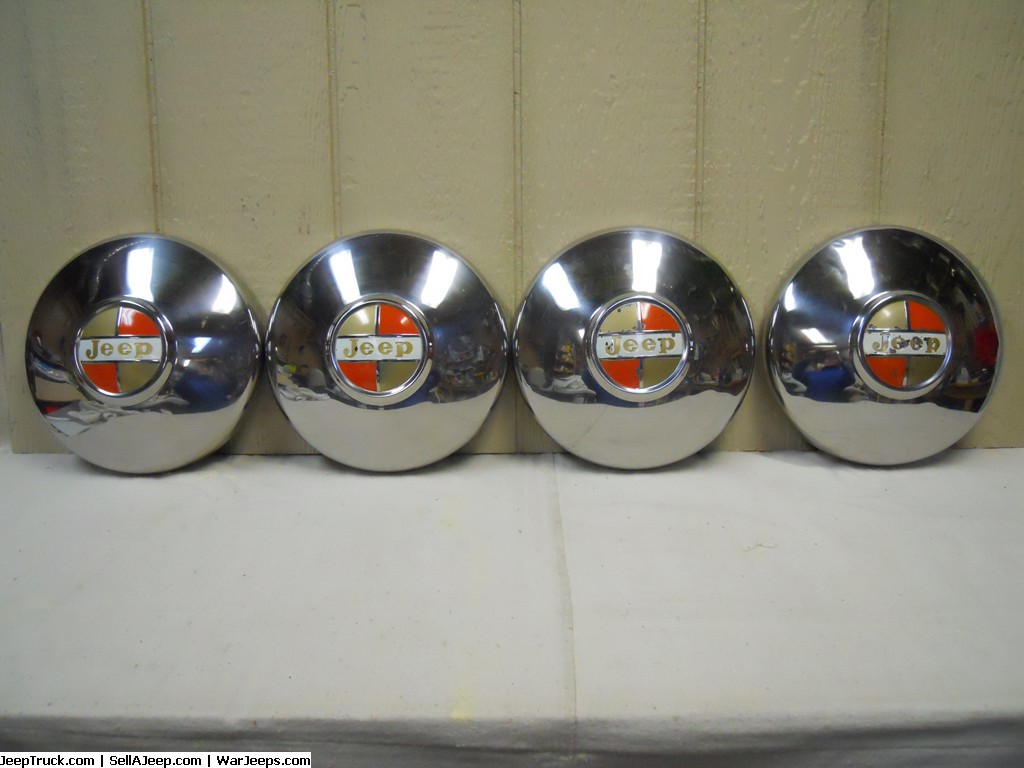 6271 Jeep Hubcaps Dog Dish Poverty Caps 2