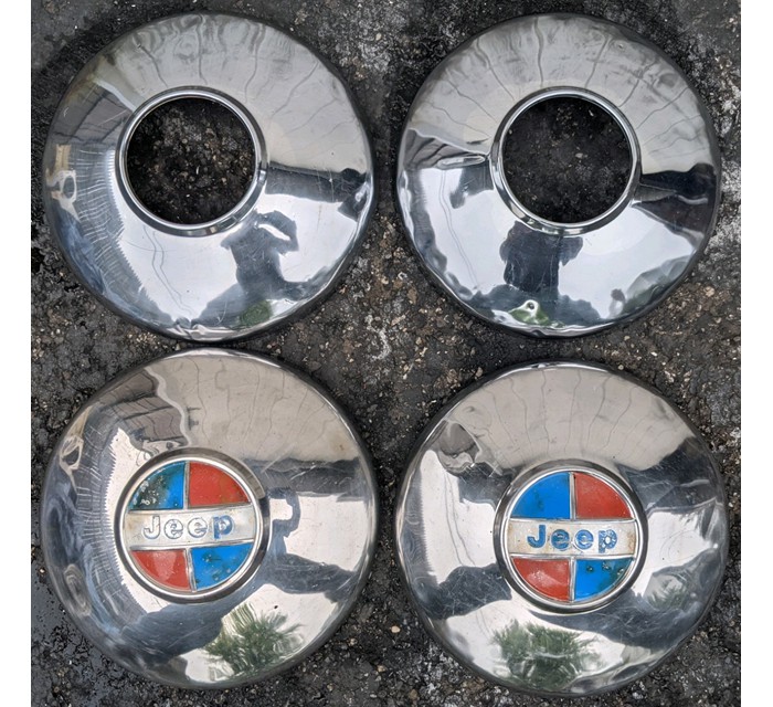 Jeep J Trucks Cherokee Wagoneer Parts Tailgate Hub Caps Intake 4