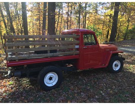 56 Willys Flat Bed Dump 1