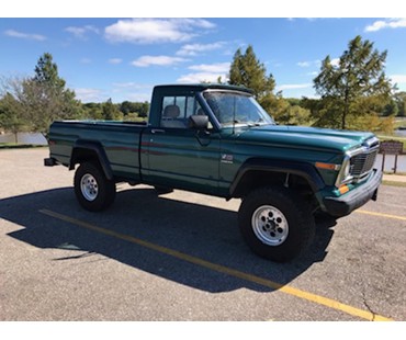 1980 Jeep J10 Short Bed 10