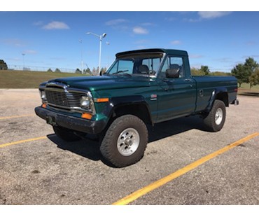 1980 Jeep J10 Short Bed 8