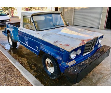64 Willys Jeep Gladiator Thriftside 4x4 4