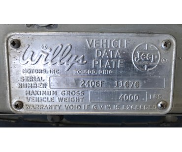 64 Willys Jeep Gladiator Thriftside 4x4 7