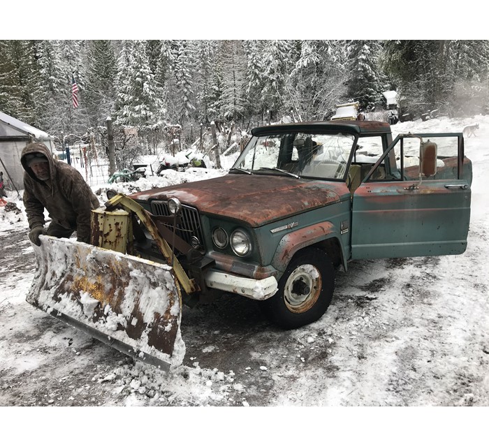 1968 Jeep Gladiator Truck with Plow