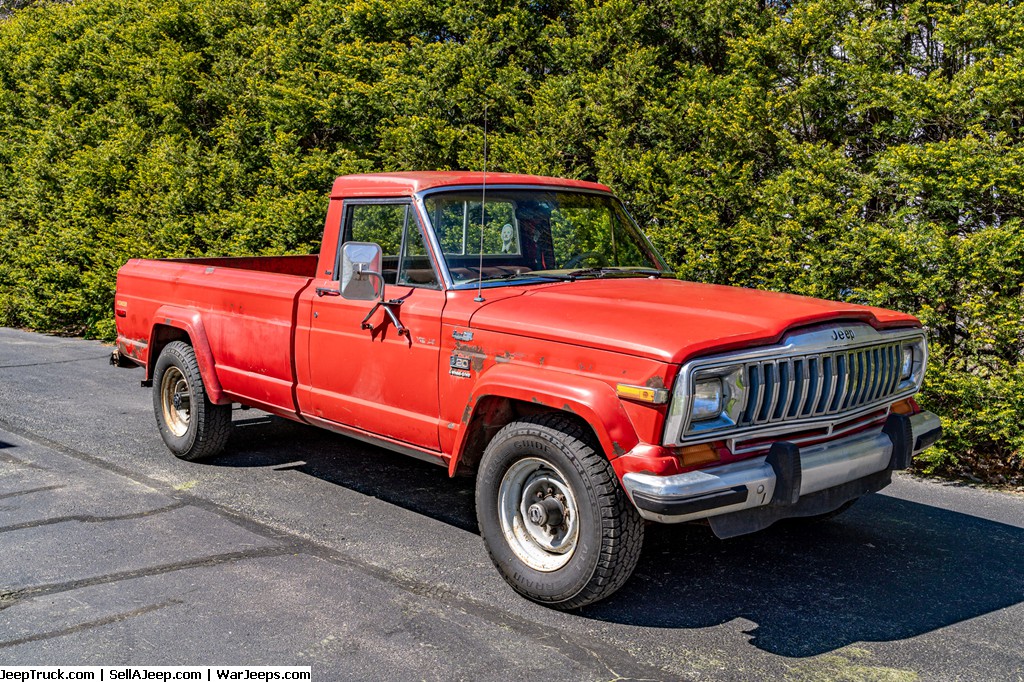 1985 4x4 Jeep J20 Pioneer 3quarter ton Long Bed 4