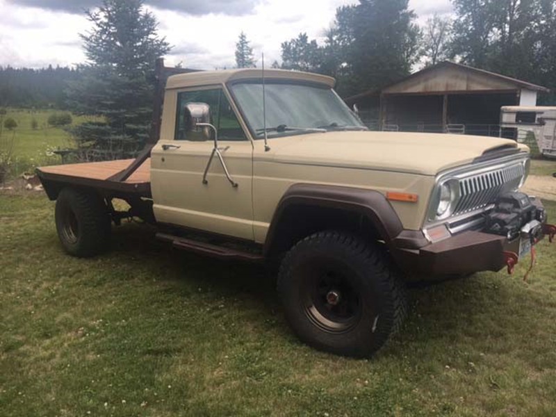 74 Jeep J-10 Flat Bed Completely Restored 3