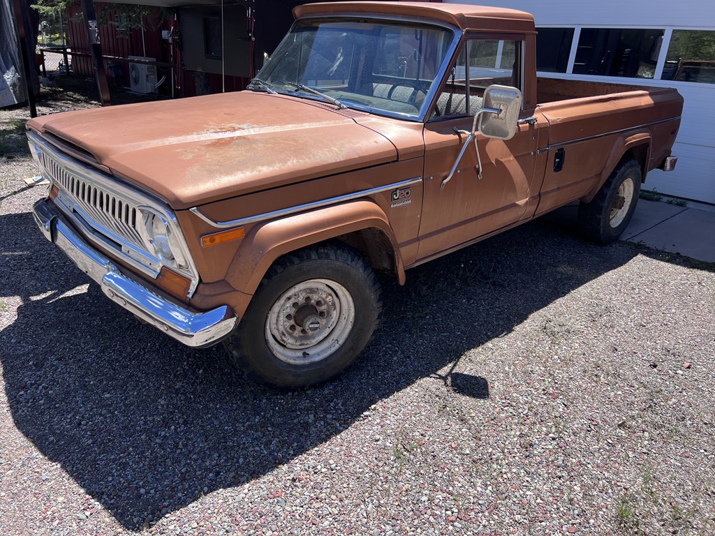 78 Jeep J20 3 Quarter Ton Long bed Farm Truck 3