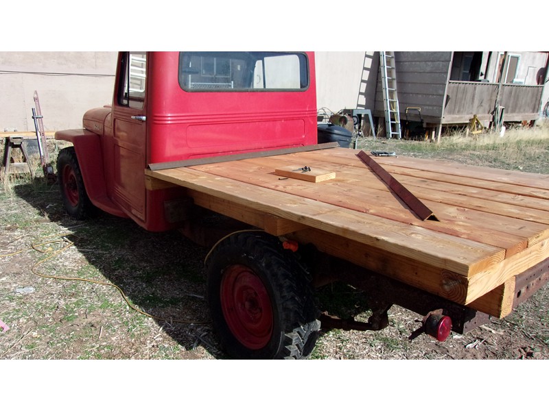 1960 Willys Jeep Flat Bed 2