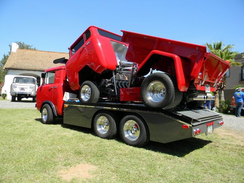 Wicked FC-150 Hot Rod Jeep and Forward Control Tow Truck 5